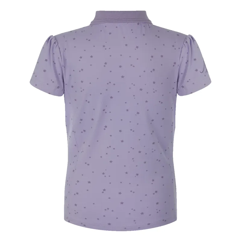 Mini LeMieux Polo Shirt - Wisteria-2